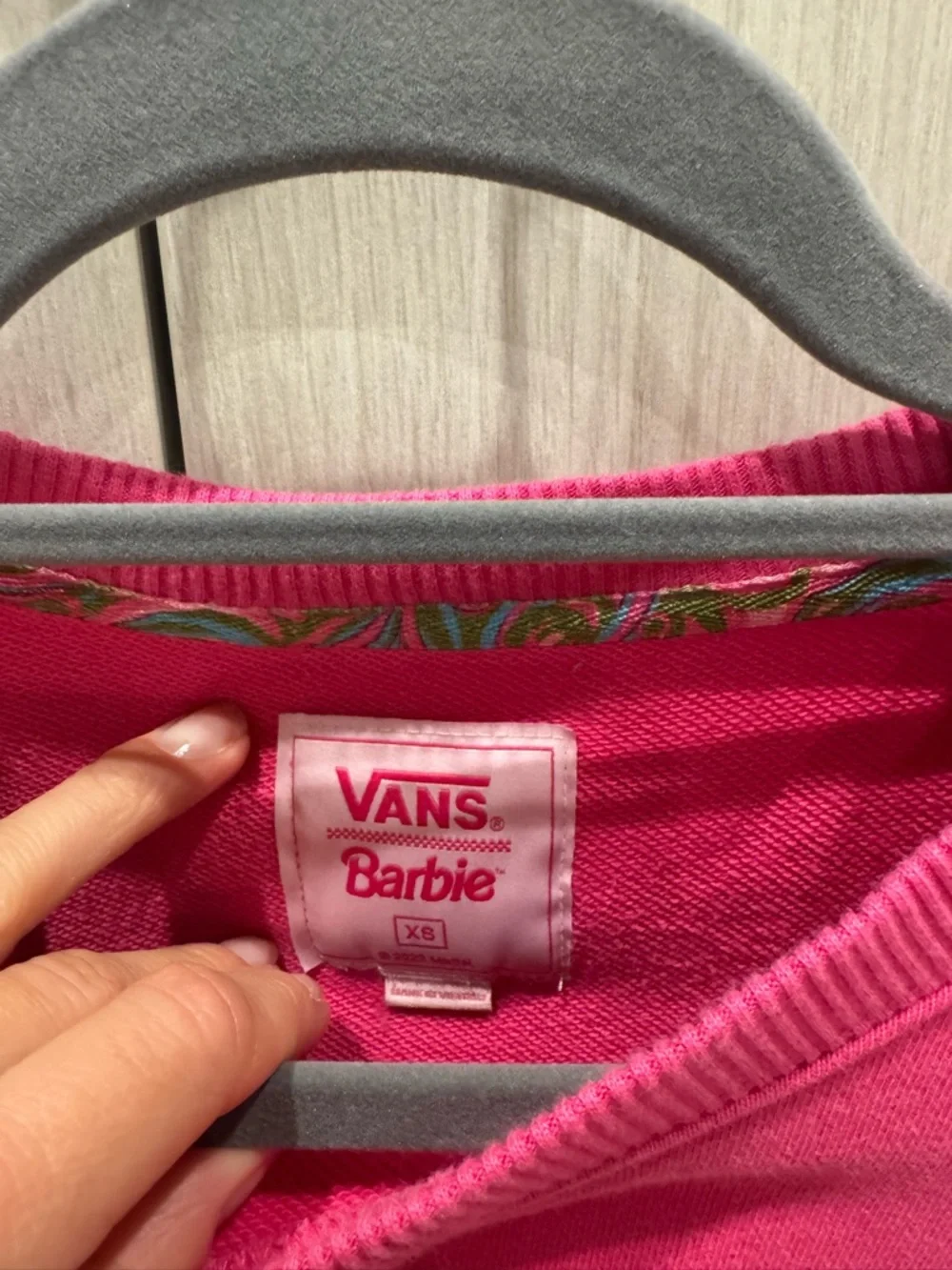 Vans Barbie Bright Pink Crewneck Sweatshirt 🩷🍓 - Picture 7 of 10
